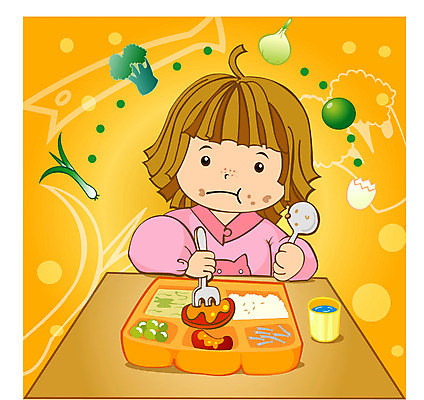 EPS 학생 여자 어린이교육 교육 초등학생 어린이 일러스트 교실 학교 한명 사람 소녀 식사 유치원생 도시락 점심 식사예절 편식 여자만 여자한명만 어린이만 소녀만 소녀한명만 국내일러스트 1 음식 예절 식생활 파일형식 벡터