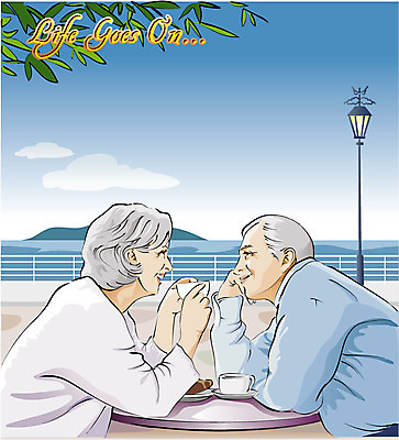 EPS 주간 웰빙 부부 커플 여자 할아버지 노년 남자 행복 할머니 여유 커피 여행 일러스트 사랑 사람 취미 야외 두명 라이프 생활 실버라이프 마주보기 노부부 다정 로맨틱 실버 우피족 노인만 성인만 국내일러스트 자연요소 라이프스타일 감정 음료 컨셉 관계 모션 성인 파일형식 벡터