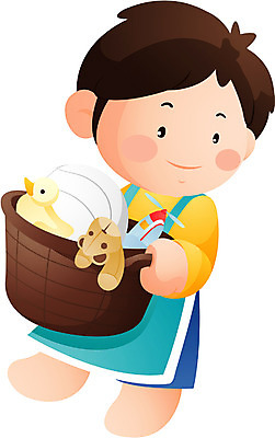 EPS 직업 학생 남자 어린이라이프 초등학생 어린이 인형 가사 일러스트 공 한명 사람 소년 장난감 바구니 유치원생 청소 남자만 남자한명만 어린이만 소년만 소년한명만 국내일러스트 1 라이프스타일 파일형식 벡터