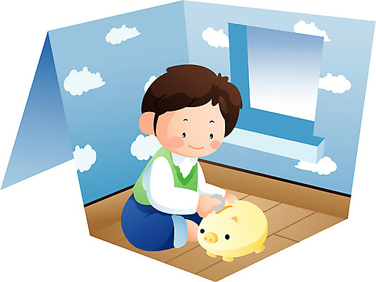 EPS 직업 학생 남자 어린이라이프 초등학생 어린이 일러스트 실내 한명 사람 소년 동전 유치원생 방 저축 저금통 남자만 남자한명만 어린이만 소년만 소년한명만 금융의날 국내일러스트 1 라이프스타일 돈 내부 금융 파일형식 벡터 법정기념일