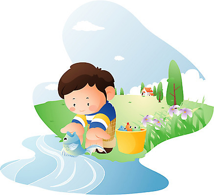 EPS 주간 구름 직업 학생 남자 어린이라이프 초등학생 어린이 일러스트 하늘 주택 어류 한명 사람 소년 야외 물 유치원생 언덕 남자만 남자한명만 어린이만 소년만 소년한명만 국내일러스트 자연요소 1 라이프스타일 건물 수중동물 파일형식 벡터