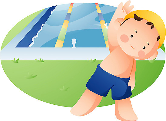 EPS 주간 직업 학생 계절 남자 어린이라이프 초등학생 어린이 일러스트 수영장 한명 사람 소년 야외 여름 스트레칭 유치원생 남자만 남자한명만 어린이만 소년만 소년한명만 국내일러스트 자연요소 1 라이프스타일 운동 파일형식 벡터