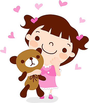 EPS 전신 클립아트 직업 캐릭터 학생 여자 초등학생 어린이 인형 일러스트 선물 한명 서기 사람 소녀 라이프 유치원생 곰인형 어린이날 여자만 여자한명만 어린이만 소녀만 소녀한명만 일러캐릭터 1 기념일 모션 생활 파일형식 벡터