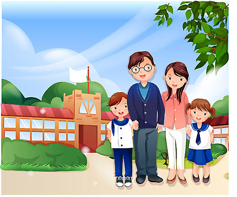 EPS 주간 전신 건축물 계절 여자 남자 행복 교복 초등학생 어린이 유니폼 일러스트 학교 가정 가족 엄마 날씨 초등학교 남매 사랑 가족애 서기 사람 소녀 소년 여러명 야외 건물 여름 부모 맑음 화목 자녀 아빠 핵가족 즐거움 입학 교육시설 국내일러스트 자연요소 학생 옷 교육 건축 감정 다수 컨셉 관계 모션 시설 파일형식 벡터