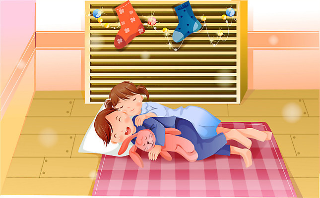 EPS 계절 여자 기념일 남자 종교 어린이 크리스마스 겨울 일러스트 가족 양말 기념 실내 남매 선물 사랑 가족애 사람 소녀 이벤트 소년 두명 축하 어린이만 국내일러스트 감정 컨셉 관계 내부 파일형식 벡터