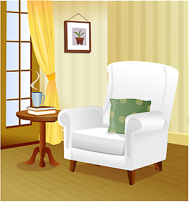 EPS 커피 가구 백그라운드 쿠션 거실 의자 일러스트 주택 실내 사람없음 책 인테리어 소파 안락의자 국내일러스트 디자인 음료 생활용품 내부 건물 파일형식 벡터