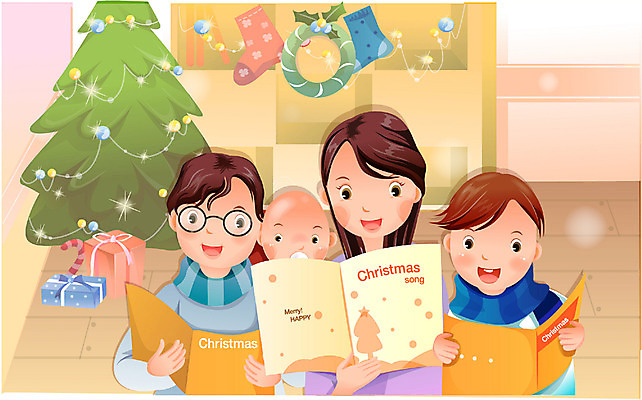 EPS 계절 여자 기념일 남자 종교 어린이 음악 크리스마스 겨울 일러스트 가족 엄마 기념 실내 선물 사랑 가족애 사람 이벤트 소년 여러명 부모 크리스마스트리 축하 아기 아빠 찬송가 캐럴 축가 국내일러스트 감정 다수 컨셉 노래 관계 문화예술 내부 파일형식 벡터