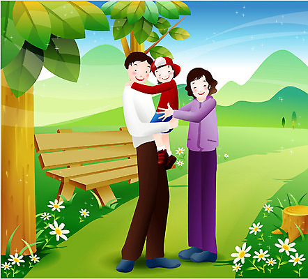 EPS 주간 공원 공공시설 여자 남자 딸 행복 어린이 일러스트 가정 가족 엄마 휴식 사람 취미 야외 라이프 세명 공휴일 산책 자녀 아빠 주말 밴 국내일러스트 자연요소 기념일 감정 컨셉 관계 자동차 생활 시설 파일형식 벡터