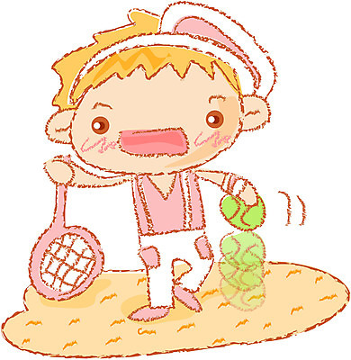 EPS 전신 클립아트 라이프스타일 남자 어린이 일러스트 한명 서기 사람 소년 여름 레포츠 운동 테니스 배드민턴 남자만 남자한명만 어린이만 소년만 소년한명만 국내일러스트 1 계절 모션 레저 건강 생활 구기 파일형식 벡터