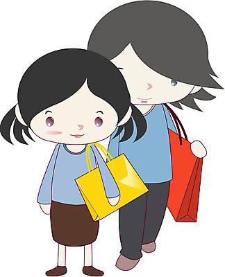 EPS 전신 클립아트 라이프스타일 커플 여자 남자 일러스트 서기 사람 성인 두명 쇼핑 쇼핑백 성인만 국내일러스트 가방 관계 모션 생활 파일형식 벡터
