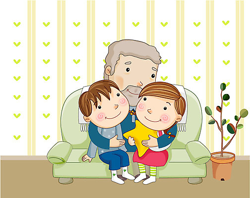EPS 라이프스타일 여자 할아버지 노년 남자 행복 화분 여유 어린이 거실 일러스트 가족 손자 손녀 대가족 실내 이야기 사랑 미소 사람 취미 라이프 세명 소파 화목 옛날얘기 재롱 국내일러스트 감정 컨셉 의자 관계 표정 성인 내부 생활 손주 파일형식 벡터