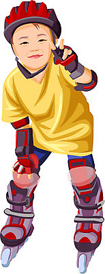 EPS 전신 클립아트 라이프스타일 남자 초등학생 어린이 스포츠 포즈 일러스트 숙이기 한명 미소 웃음 사람 손짓 소년 취미 레포츠 운동 사진촬영 롤러블레이드 헬멧 보호장비 브이 무릎보호대 남자만 남자한명만 어린이만 소년만 소년한명만 국내일러스트 1 학생 모션 레저 표정 건강 생활 촬영 장비 파일형식 벡터