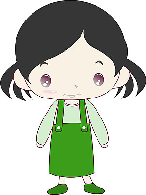 EPS 전신 클립아트 캐릭터 여자 초등학생 어린이 일러스트 한명 서기 사람 소녀 여자만 여자한명만 어린이만 소녀만 소녀한명만 일러캐릭터 1 학생 모션 파일형식 벡터