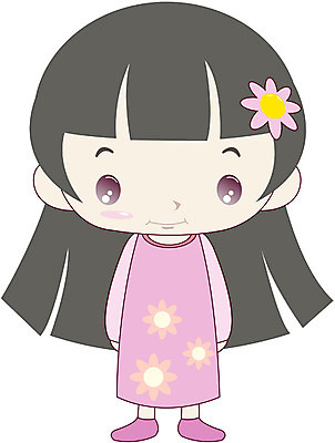 EPS 전신 클립아트 캐릭터 여자 초등학생 어린이 일러스트 한명 서기 사람 소녀 여자만 여자한명만 어린이만 소녀만 소녀한명만 일러캐릭터 1 학생 모션 파일형식 벡터