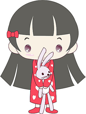 EPS 전신 클립아트 캐릭터 여자 초등학생 어린이 인형 일러스트 한명 서기 사람 소녀 토끼 여자만 여자한명만 어린이만 소녀만 소녀한명만 일러캐릭터 1 학생 포유류 모션 반려동물 파일형식 벡터