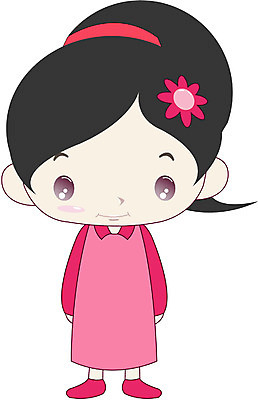 EPS 전신 클립아트 캐릭터 여자 초등학생 어린이 일러스트 한명 서기 사람 소녀 여자만 여자한명만 어린이만 소녀만 소녀한명만 일러캐릭터 1 학생 모션 파일형식 벡터