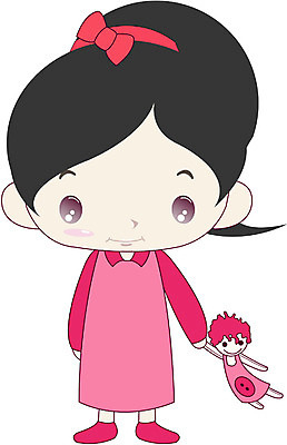 EPS 전신 클립아트 캐릭터 여자 초등학생 어린이 인형 일러스트 한명 서기 사람 소녀 여자만 여자한명만 어린이만 소녀만 소녀한명만 일러캐릭터 1 학생 모션 파일형식 벡터