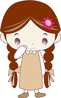 EPS 전신 클립아트 캐릭터 여자 초등학생 어린이 일러스트 한명 서기 사람 소녀 여자만 여자한명만 어린이만 소녀만 소녀한명만 일러캐릭터 1 학생 모션 파일형식 벡터