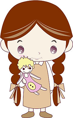 EPS 전신 클립아트 캐릭터 여자 초등학생 어린이 인형 일러스트 한명 서기 사람 소녀 여자만 여자한명만 어린이만 소녀만 소녀한명만 일러캐릭터 1 학생 모션 파일형식 벡터