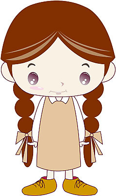 EPS 전신 클립아트 캐릭터 여자 초등학생 어린이 일러스트 한명 서기 사람 소녀 여자만 여자한명만 어린이만 소녀만 소녀한명만 일러캐릭터 1 학생 모션 파일형식 벡터