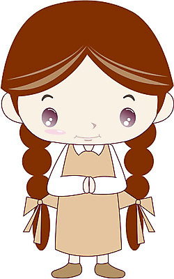 EPS 전신 클립아트 캐릭터 여자 초등학생 어린이 일러스트 한명 서기 사람 소녀 여자만 여자한명만 어린이만 소녀만 소녀한명만 일러캐릭터 1 학생 모션 파일형식 벡터