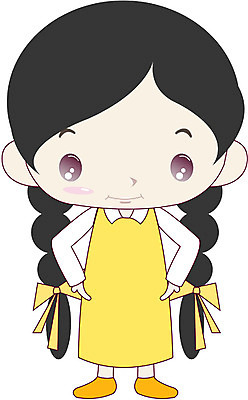 EPS 전신 클립아트 캐릭터 여자 초등학생 어린이 일러스트 한명 서기 사람 소녀 여자만 여자한명만 어린이만 소녀만 소녀한명만 일러캐릭터 1 학생 모션 파일형식 벡터