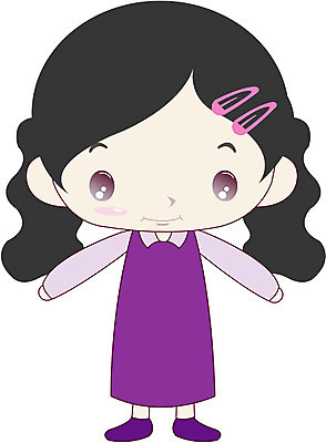 EPS 전신 클립아트 캐릭터 여자 초등학생 어린이 일러스트 한명 서기 사람 소녀 여자만 여자한명만 어린이만 소녀만 소녀한명만 일러캐릭터 1 학생 모션 파일형식 벡터