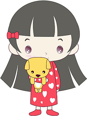 EPS 전신 클립아트 동물 척추동물 캐릭터 육지동물 여자 반려견 어린이 일러스트 포유류 서기 사람 소녀 반려동물 개 강아지 여자만 어린이만 소녀만 일러캐릭터 모션 파일형식 벡터