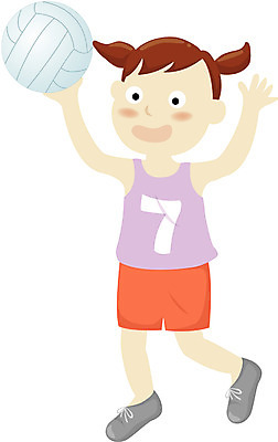 EPS 전신 클립아트 여자 어린이 스포츠 일러스트 공 한명 서기 사람 소녀 20대 성인 운동 구기 배구 여자만 여자한명만 국내일러스트 1 모션 건강 청년 파일형식 벡터