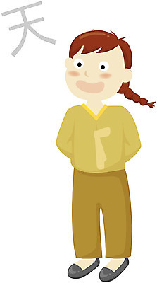 EPS 전신 클립아트 여자 남자 어린이 일러스트 한명 서기 사람 소녀 소년 10대 한자 한복 천자문 십대만 국내일러스트 문자 1 한국전통 모션 청소년 전통의상 파일형식 벡터