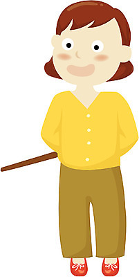 EPS 전신 클립아트 여자 어린이 일러스트 한명 서기 사람 소녀 20대 성인 교사 여자만 여자한명만 국내일러스트 직업 1 모션 청년 파일형식 벡터