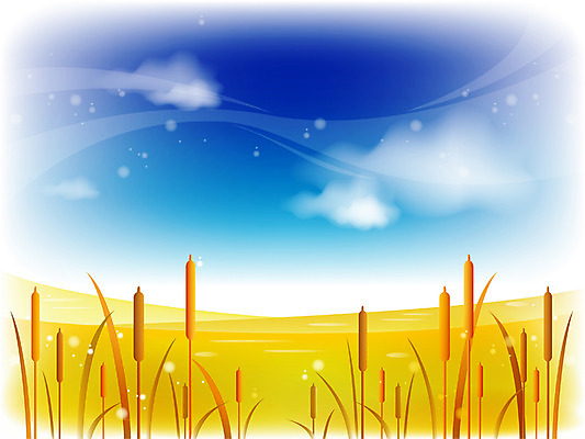 EPS 주간 사계절 계절 백그라운드 일러스트 자연 하늘 풍경 초원 사람없음 야외 가을 가을배경 국내일러스트 자연요소 생태계 파일형식 벡터 가을_계절