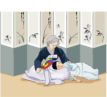 EPS 전통 웰빙 여자 명절 할아버지 노년 남자 할머니 여유 어린이 결혼 일러스트 아침 손자 새해 사랑 사람 두명 생활 실버라이프 설날 추석 부채 실버 클래식 한복 손주 금술 부채질 우피족 국내일러스트 주간 한국전통 라이프스타일 기념일 감정 컨셉 가족 이벤트 성인 전통의상 파일형식 벡터