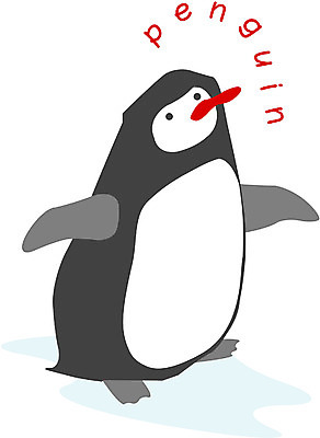 EPS 클립아트 동물 문자 척추동물 한마리 알파벳 영어 야생동물 외국문화 일러스트 조류 사람없음 추위 남극 극지방 펭귄 국내일러스트 1 문화 지역 파일형식 벡터