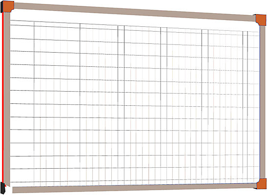 EPS 일러스트 알림판 사람없음 한개 사각형 사무용품 칠판 오브젝트 화이트보드 국내일러스트 도형 1 문구용품 파일형식 벡터