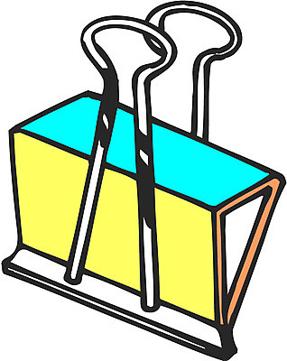 EPS 컬러 하늘색 일러스트 문구용품 집게 사람없음 한개 노란색 사무용품 오브젝트 클립 고정 종이집게 국내일러스트 1 파란색 파일형식 벡터