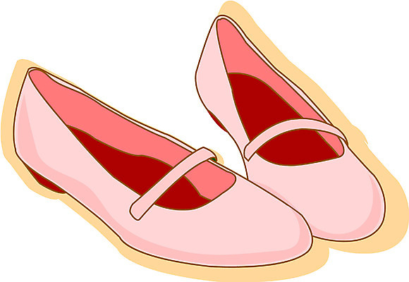 EPS 잡화 한쌍 구두 분홍색 컬러 신발 일러스트 사람없음 두개 여성화 오브젝트 한켤레 여성용 단화 국내일러스트 1 2 파일형식 벡터