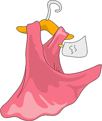 EPS 드레스 옷 원피스 분홍색 컬러 일러스트 사람없음 쇼핑 치마 민소매 꼬리표 전시 옷걸이 여성복 가격표 국내일러스트 상의 하의 라벨 파일형식 벡터