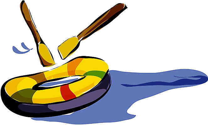 EPS 교통수단 바다 여행 수상교통 일러스트 레저용품 휴가 사람없음 야외 운송업 한척 보트 노 고무보트 선박 국내일러스트 1 산업 교통 배_교통 레저 파일형식 벡터