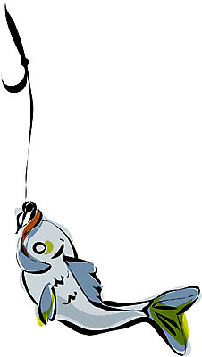 EPS 동물 한마리 일러스트 레저 낚시 휴식 어류 사람없음 레포츠 낚싯바늘 낚시용품 낚시줄 레저생활 국내일러스트 1 컨셉 수중동물 파일형식 벡터