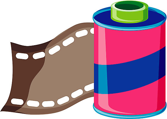 EPS 일러스트 사람없음 한개 필름 오브젝트 롤 사진필름 필름사진 국내일러스트 1 파일형식 벡터