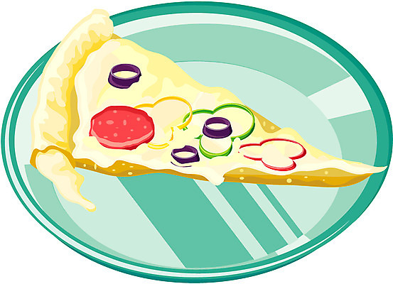 EPS 그릇 접시 음식 일러스트 피자 서양음식 사람없음 이탈리아음식 한조각 조각피자 국내일러스트 1 식기 패스트푸드 파일형식 벡터