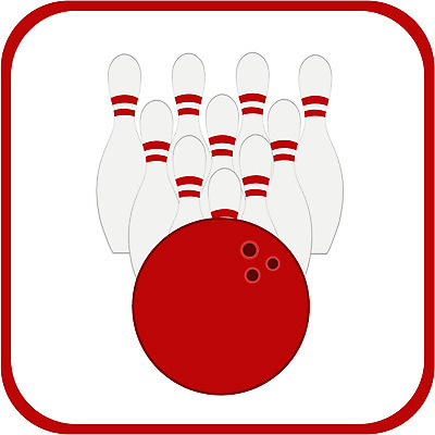 EPS 아이콘 스포츠용품 컬러 공 레저용품 사람없음 빨간색 볼링핀 볼링 오브젝트 볼링공 2D아이콘 스포츠 레저 구기 볼링용품 파일형식 벡터