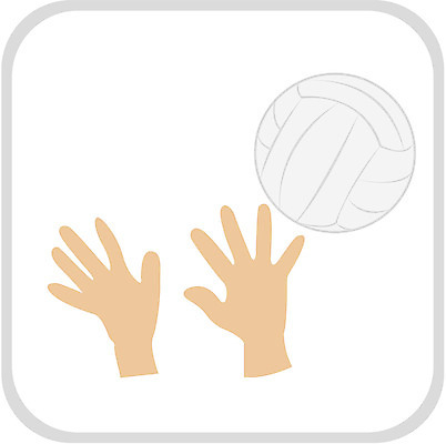 EPS 아이콘 손 스포츠용품 컬러 포즈 공 신체부위 회색 양손 비치발리볼 배구 배구공 토스 2D아이콘 스포츠 사람 구기 비치볼 오브젝트 파일형식 벡터