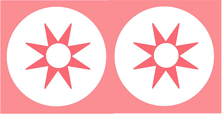 EPS 클립아트 문양 디자인 컬러 백그라운드 무늬 패턴 일러스트 사람없음 태양 사각형 원형 도형문양 자연문양 다홍색 해모양 국내일러스트 자연요소 모양 도형 자연 파일형식 벡터