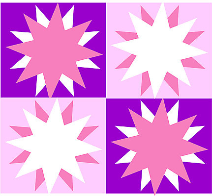 EPS 클립아트 문양 디자인 분홍색 컬러 백그라운드 무늬 패턴 일러스트 사람없음 태양 사각형 보라색 도형문양 자연문양 해모양 국내일러스트 자연요소 모양 도형 자연 파일형식 벡터