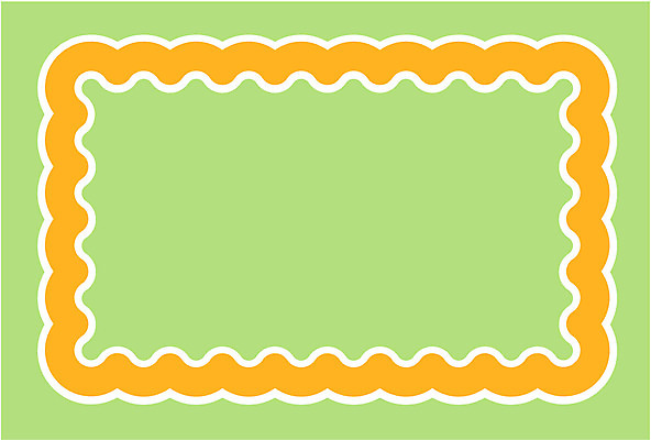 EPS 클립아트 문양 디자인 선 컬러 백그라운드 무늬 일러스트 사각프레임 프레임 틀 사람없음 연두색 노란색 사각형 테두리 물결무늬 국내일러스트 도형 물결 초록색 파일형식 벡터