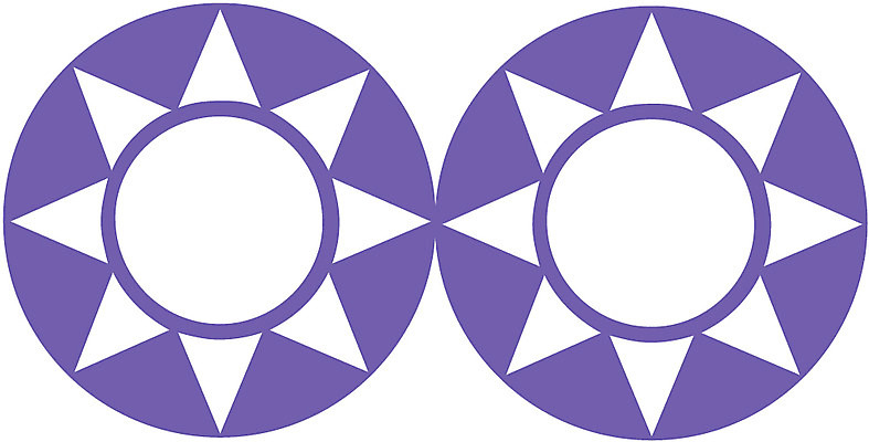 EPS 클립아트 문양 디자인 컬러 백그라운드 무늬 패턴 일러스트 사람없음 태양 보라색 원형 도형문양 자연문양 해모양 국내일러스트 자연요소 모양 도형 자연 파일형식 벡터