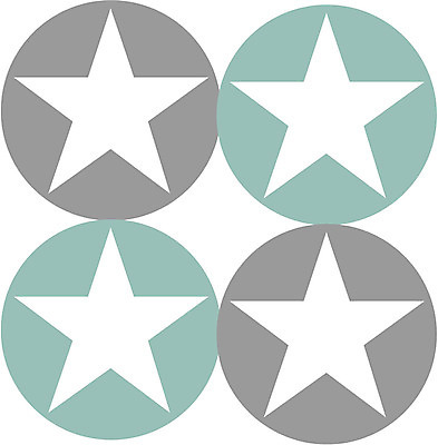 EPS 클립아트 문양 디자인 별 컬러 백그라운드 무늬 패턴 일러스트 사람없음 회색 원형 민트 도형문양 국내일러스트 자연요소 도형 허브 파일형식 벡터