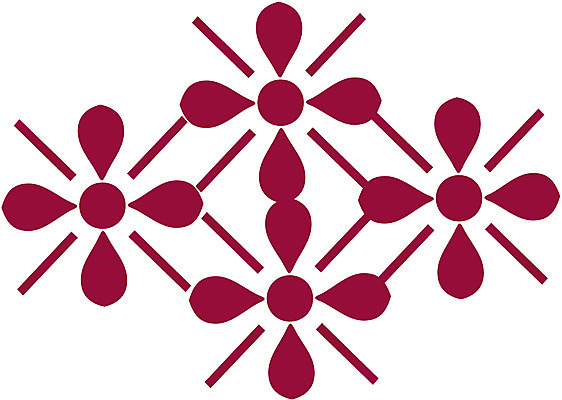 EPS 클립아트 문양 디자인 컬러 백그라운드 무늬 꽃무늬 패턴 일러스트 식물문양 사람없음 전통문양 자주색 국내일러스트 식물 전통 꽃 파일형식 벡터